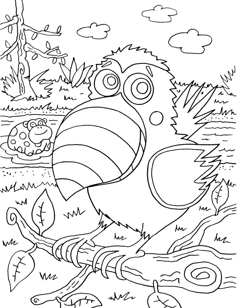 791x1024 Coloring Pages ~ Summer Color Pages Simple Coloring Sheets