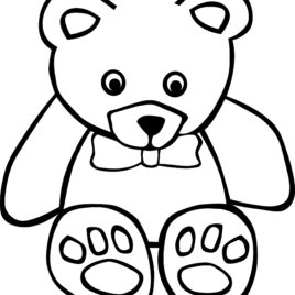Simple Beautiful Teddy Bear Coloring Pages Oloring Pages For All 268x268 Simple Beautiful Teddy Bear Coloring Pages Oloring Pages For All