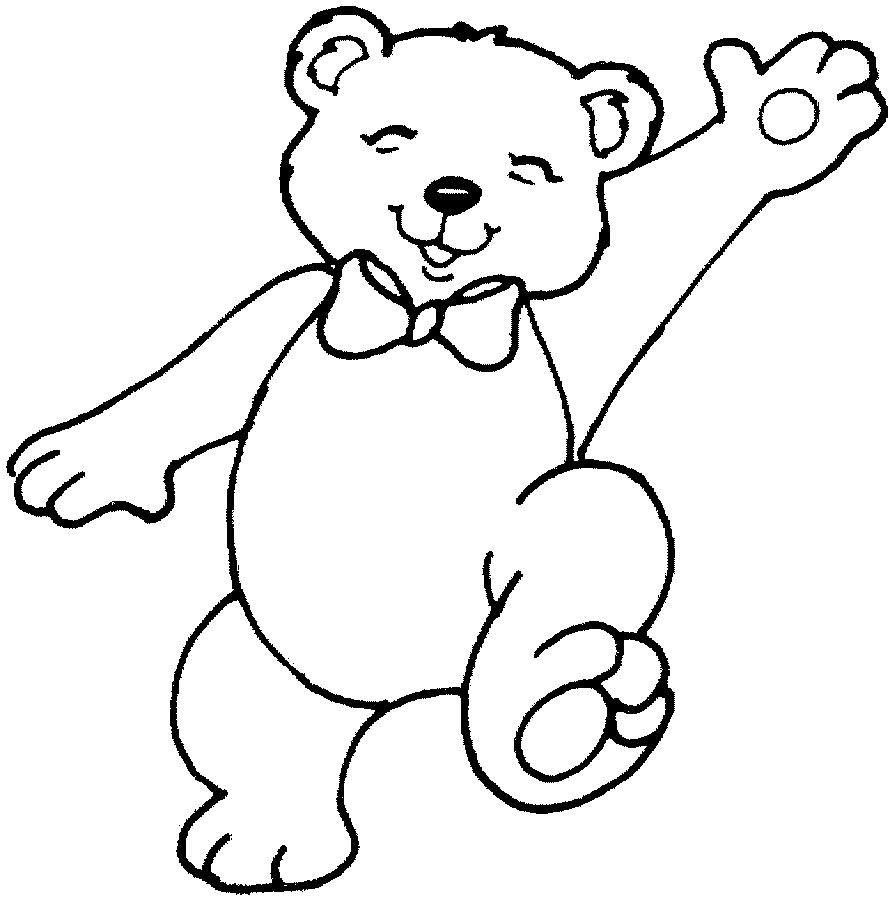 Simple Teddy Bear Coloring Pictures Pages Free 893x900 Simple Teddy Bear Coloring Pictures Pages Free