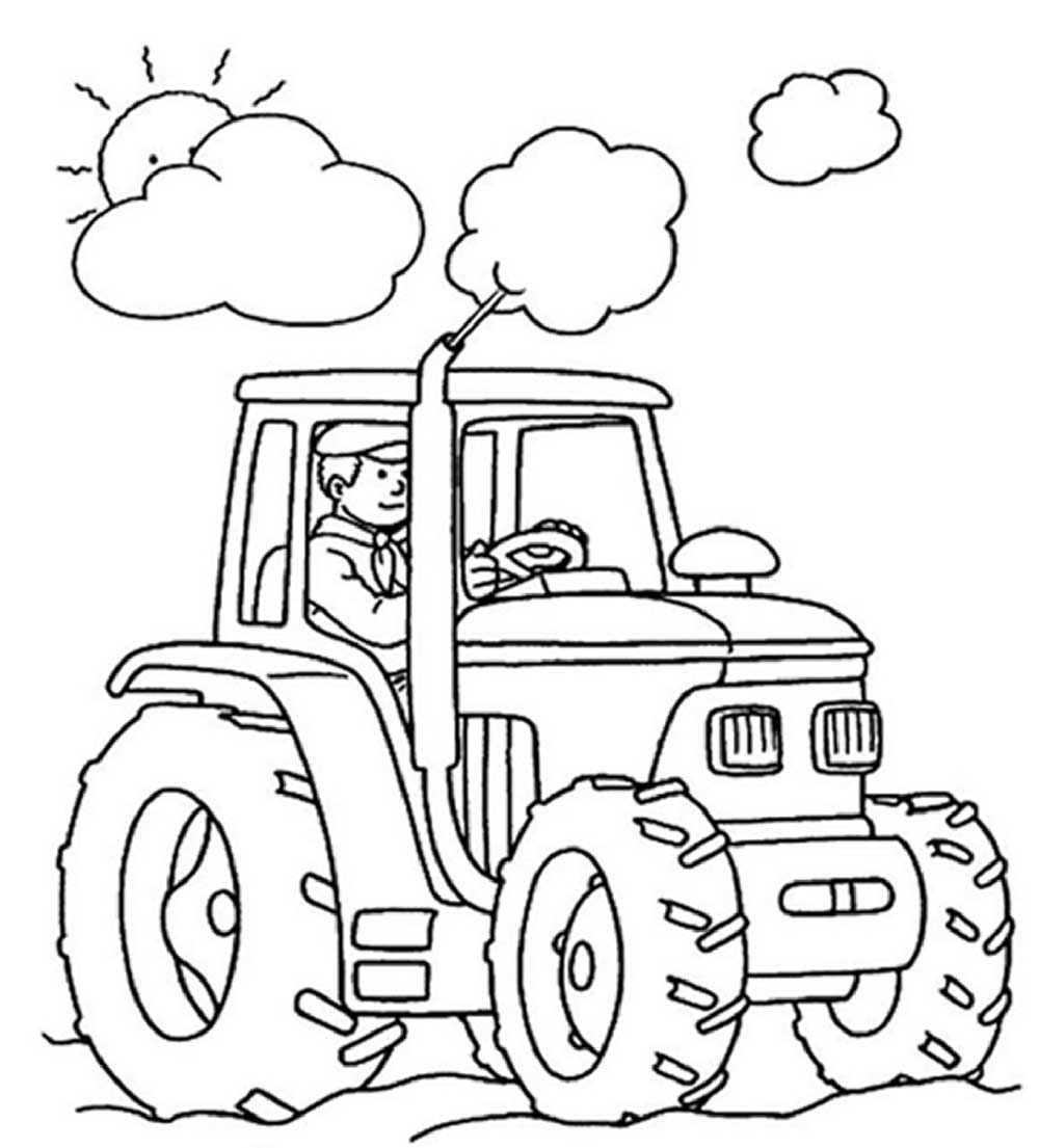 Pin By Shreya Thakur On Free Coloring Pages Tractor 1000x1105 Pin By Shreya Thakur On Free Coloring Pages Tractor
