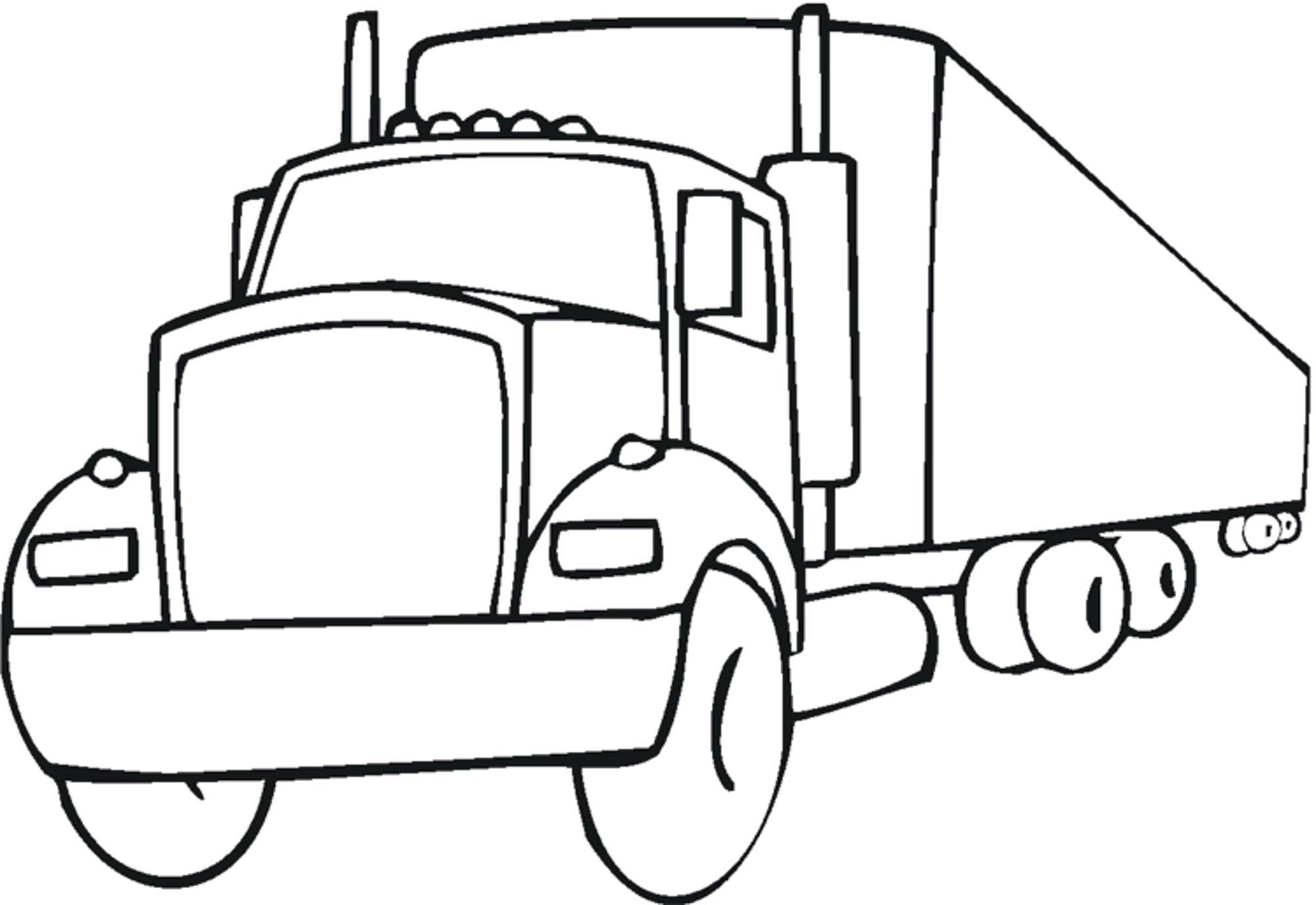 2000x1376 Fire Truck Coloring Page Free Printable Pages Within Plans 1