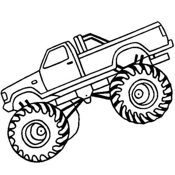 600x600 Monster Jam Landing Monster Truck Coloring Pages Color Luna