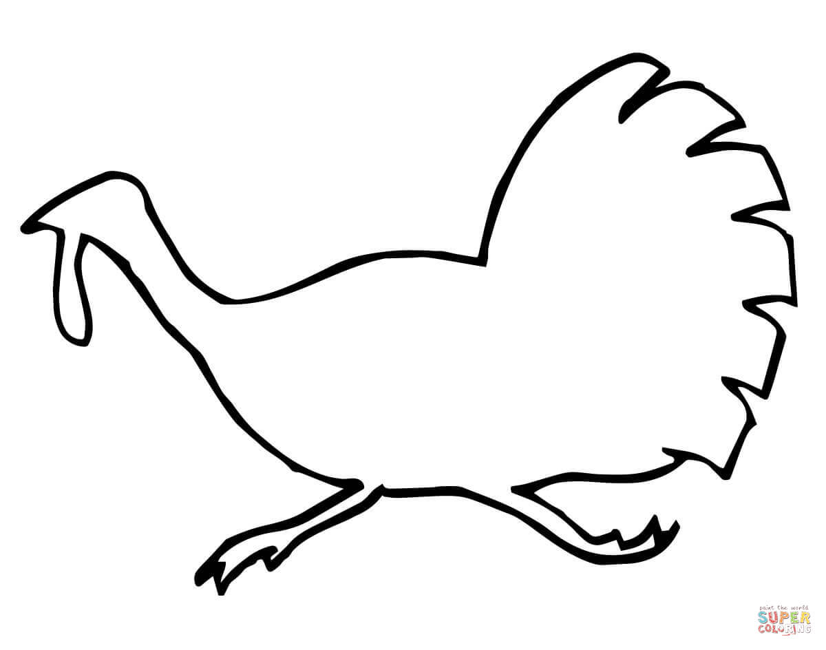 Simple Turkey Outline Printable Odd Happy Beau 1200x944 Simple Turkey Outline Printable Odd Happy Beau