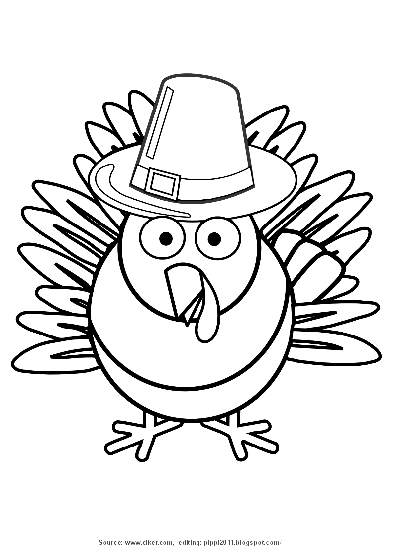Turkey Black And White Turkey Clip Art Coloring Pages Pippi 794x1123 Turkey Black And White Turkey Clip Art Coloring Pages Pippi