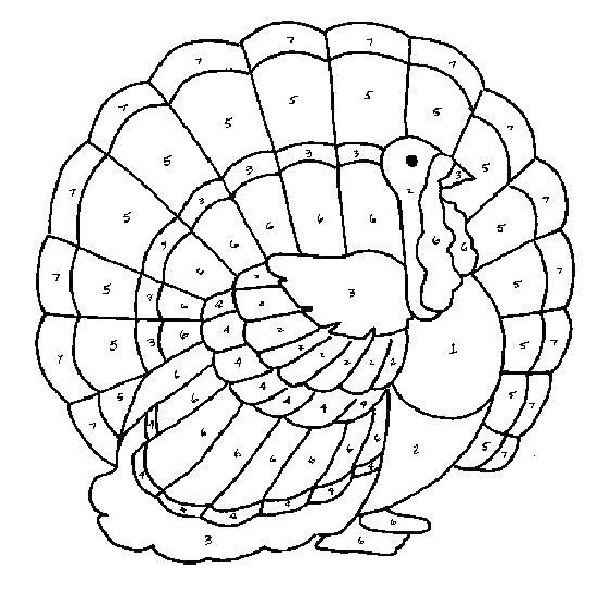 Turkey Coloring Pictures 550x557 Turkey Coloring Pictures