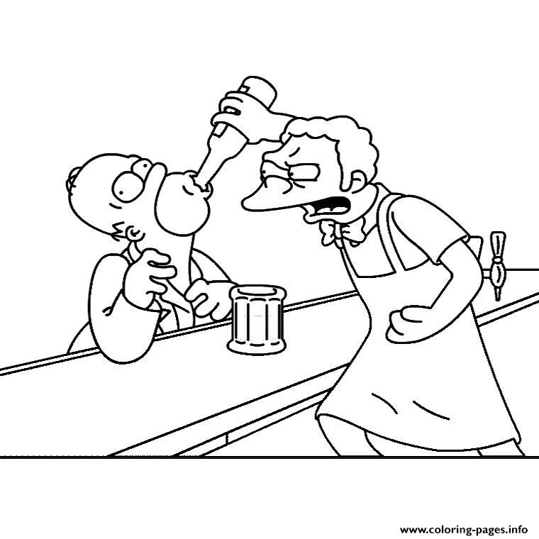Print Moe Szyslak Simpson Coloring Pages Moe Syzslak My 760x760 Print Moe Szyslak Simpson Coloring Pages Moe Syzslak My