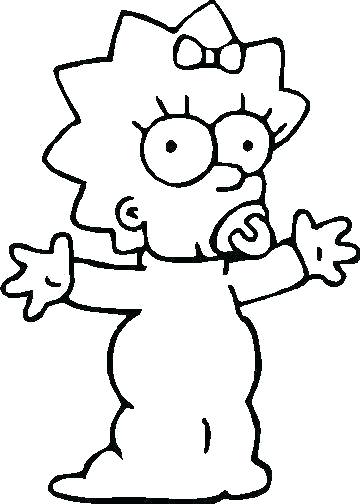 Simpsons Coloring Pages Coloring Pages The Print Coloring Pages 360x504 Simpsons Coloring Pages Coloring Pages The Print Coloring Pages