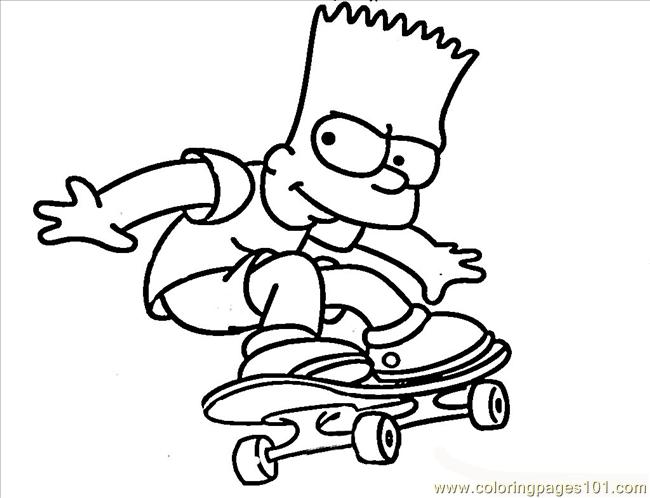 650x498 Simpson Coloring Pages Coloring Pages Simpsons Cartoons Maggie