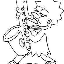 220x220 The Simpsons Coloring Pages