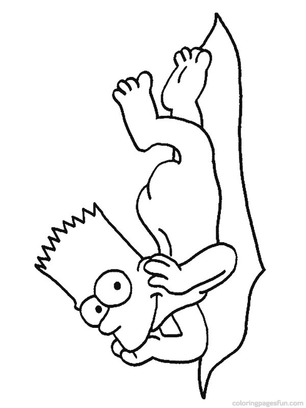 600x800 The Simpsons Coloring Pages (3) Coloring Kids