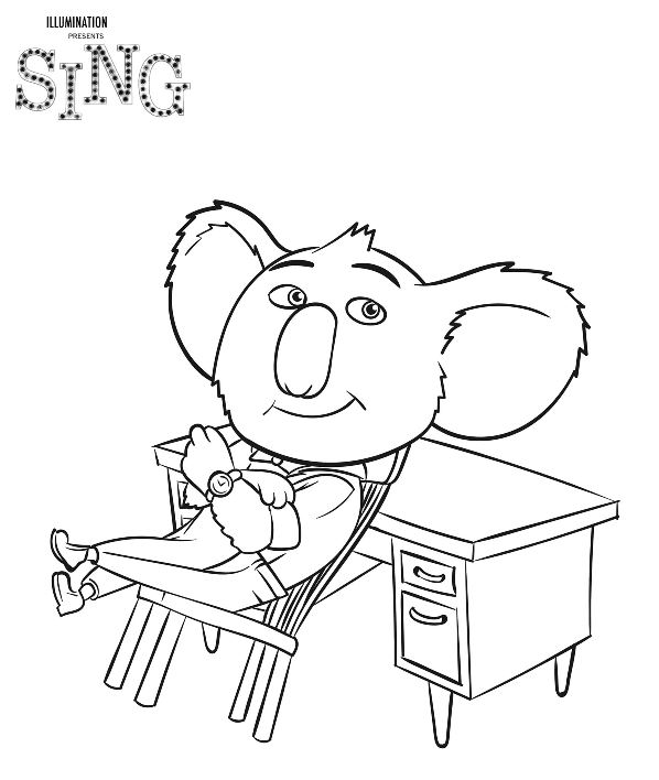 598x708 Kids N 31 Coloring Pages Of Sing
