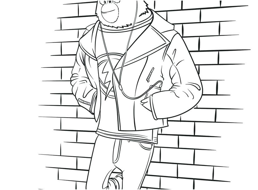 Sing Movie Coloring Pages Icontent 827x609 Sing Movie Coloring Pages Icontent
