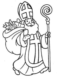236x317 Saint Nicholas Coloring Pages Do Saint Nicholas