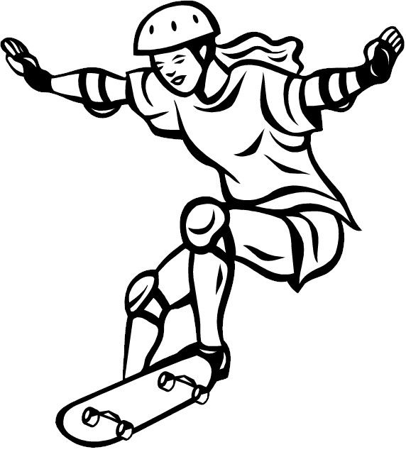 Skateboarding Coloring Page Coloring Pages Skateboard 572x637 Skateboarding Coloring Page Coloring Pages Skateboard