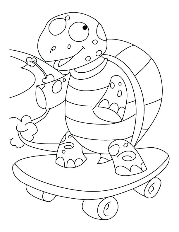 Skateboard Coloring Page at GetColorings.com | Free printable colorings ...