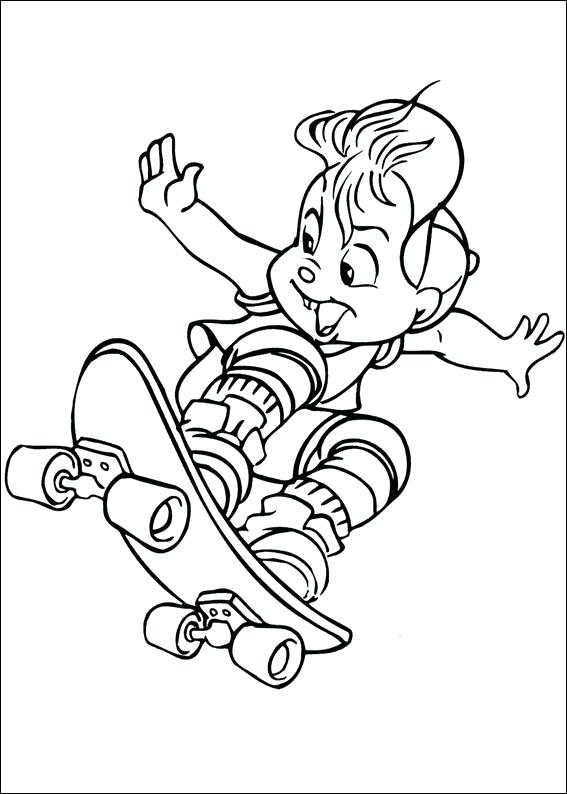 Alvin And The Chipmunks Coloring Pages Online And The Chipmunks 567x794 Alvin And The Chipmunks Coloring Pages Online And The Chipmunks