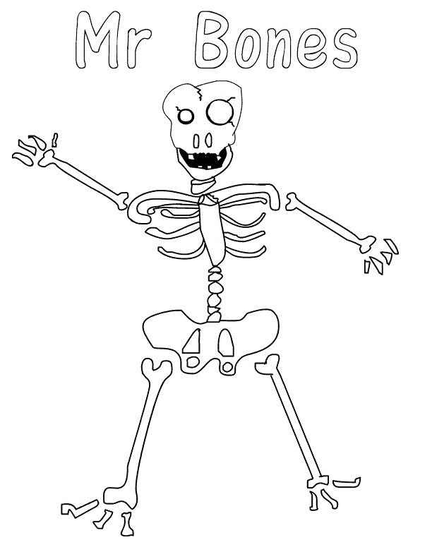 Skeleton Coloring Pages Awesome Free Printable Skeleton Coloring 612x792 Skeleton Coloring Pages Awesome Free Printable Skeleton Coloring