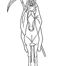 Skeleton Coloring Pages 220x220 Skeleton Coloring Pages