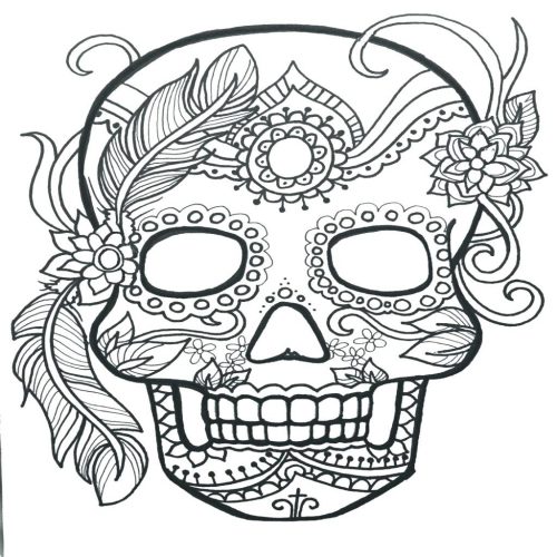Skeleton Coloring Pages To Print at GetColorings.com | Free printable ...