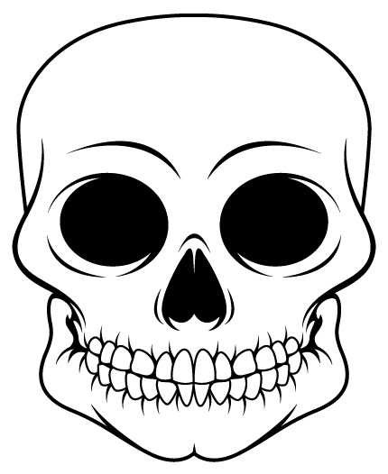 Sugar Skull Design Template Pseudo Sugar Skull From Start 430x526 Sugar Skull Design Template Pseudo Sugar Skull From Start