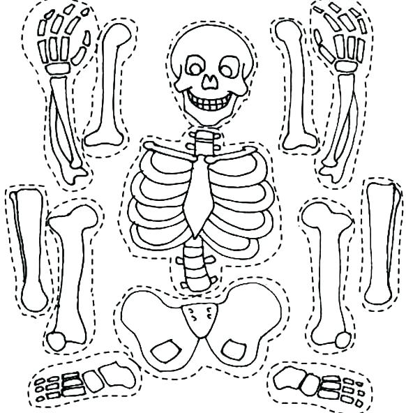 Skeleton Head Coloring Pages at GetColorings.com | Free printable ...