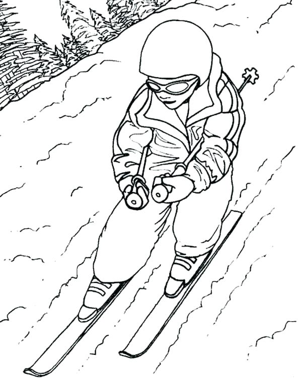Skiing Coloring Pages Ski Coloring Sheet Skiing Coloring Pages I 600x751 Skiing Coloring Pages Ski Coloring Sheet Skiing Coloring Pages I