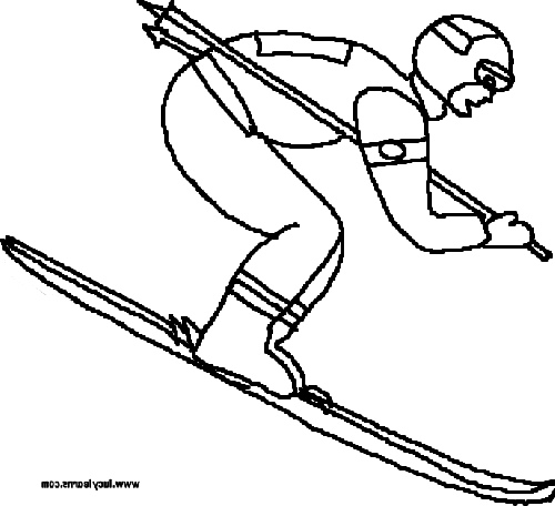 Skiing Coloring Pages at GetColorings.com | Free printable colorings ...