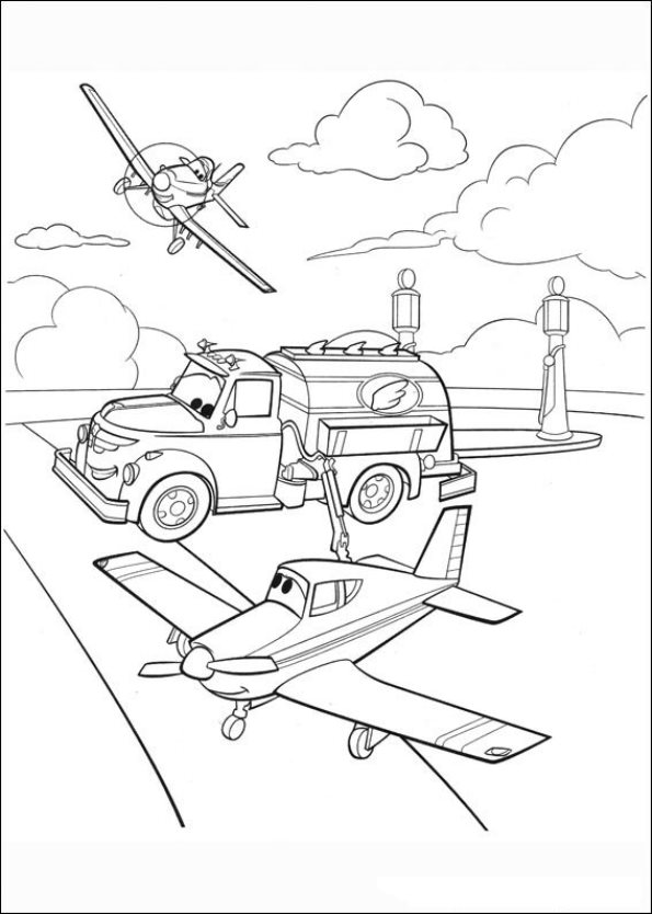 Kids N All Coloring Pages About Disney 595x834 Kids N All Coloring Pages About Disney