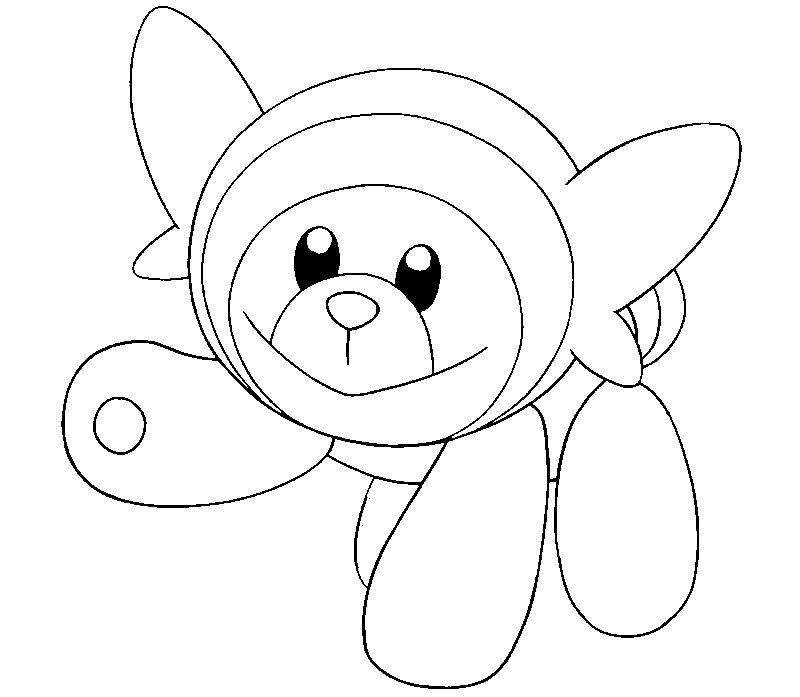 800x697 Stufful Coloring Pages