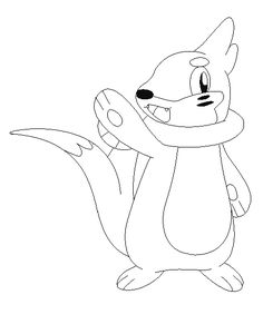 236x291 Skitty Lineart 2 By Michy123 On Coloring 4 Kids