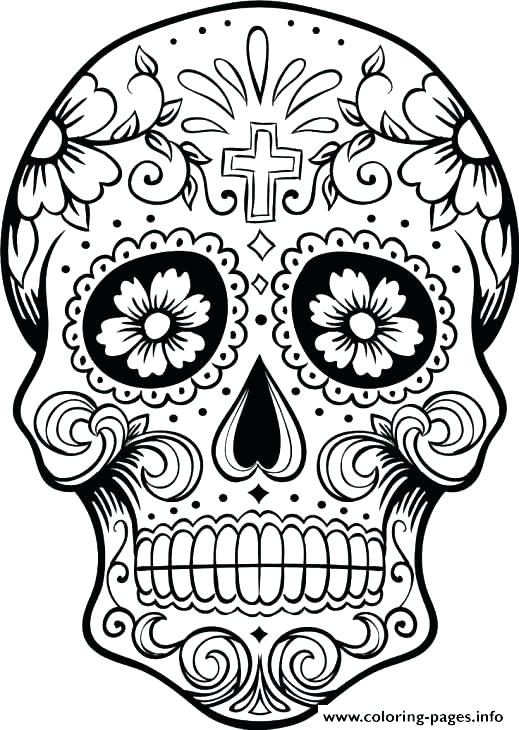 Skull And Crossbones Coloring Pages Bones Coloring Pages Skull 519x730 Skull And Crossbones Coloring Pages Bones Coloring Pages Skull