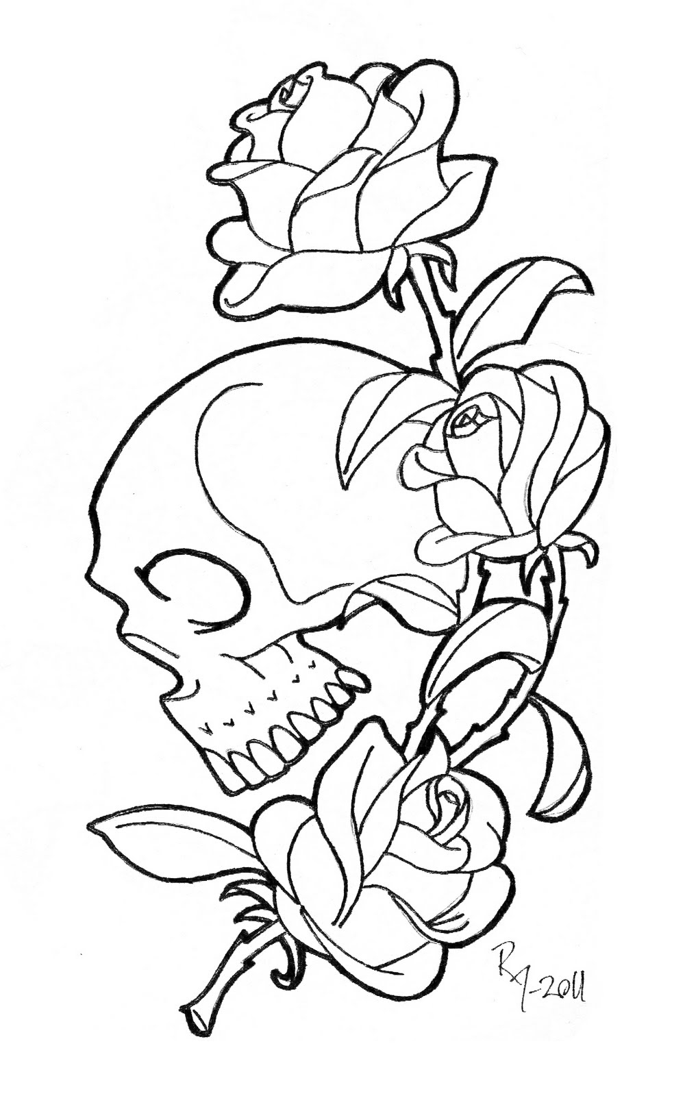 Awesome Skull And Roses Coloring Pages Free Coloring Pages Download 1000x1600 Awesome Skull And Roses Coloring Pages Free Coloring Pages Download