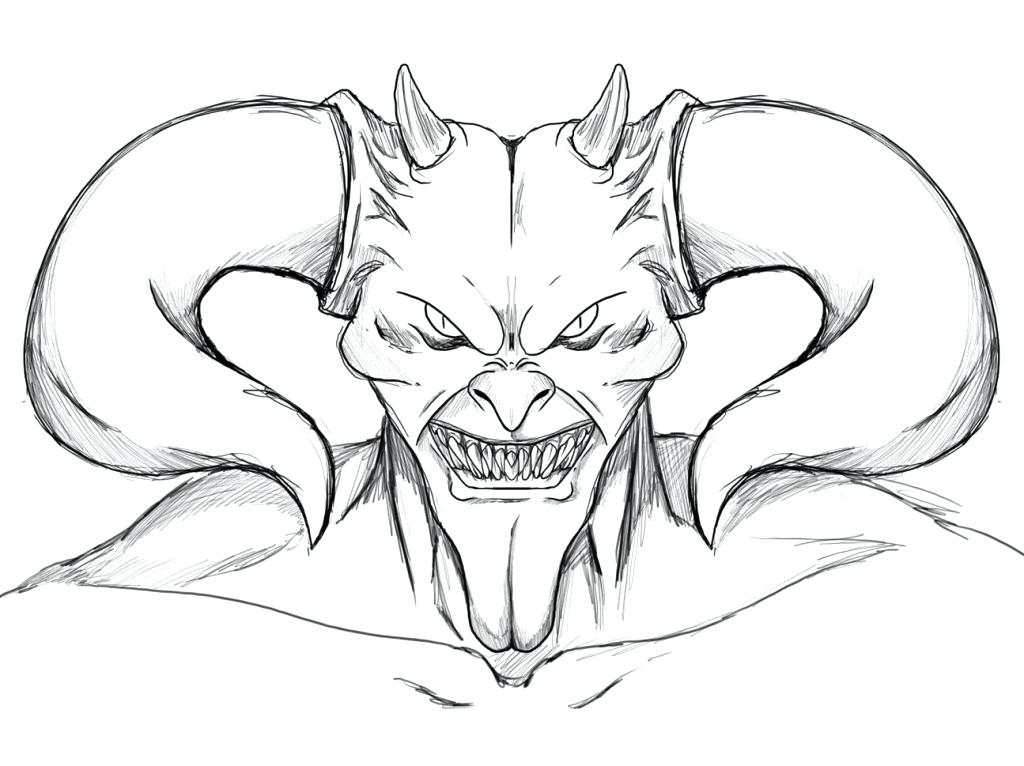 1024x766 Skull Coloring Page