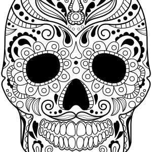 Day Of The Dead Mandala Coloring Pages Copy Adult Skull Coloring 300x300 Day Of The Dead Mandala Coloring Pages Copy Adult Skull Coloring