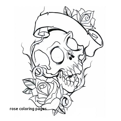 Skull Tattoo Coloring Pages Clipart Tattoo Ideen For Rose Coloring 500x500 Skull Tattoo Coloring Pages Clipart Tattoo Ideen For Rose Coloring