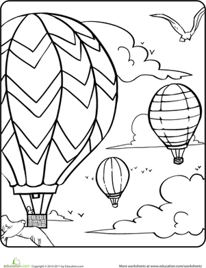 Hot Air Balloons In The Sky Coloring Page Hot Air Balloons, Air 301x391 Hot Air Balloons In The Sky Coloring Page Hot Air Balloons, Air