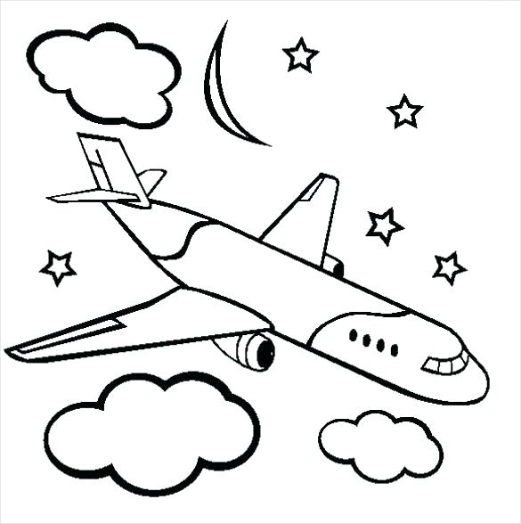 Coloring Page Airplane A Is For Airplane Coloring Page Printable 585x588 Coloring Page Airplane A Is For Airplane Coloring Page Printable