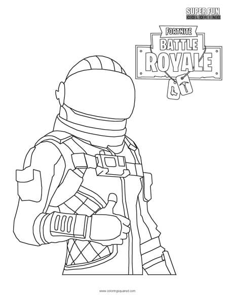 Fortnite Character Coloring Page 464x600 Fortnite Character Coloring Page