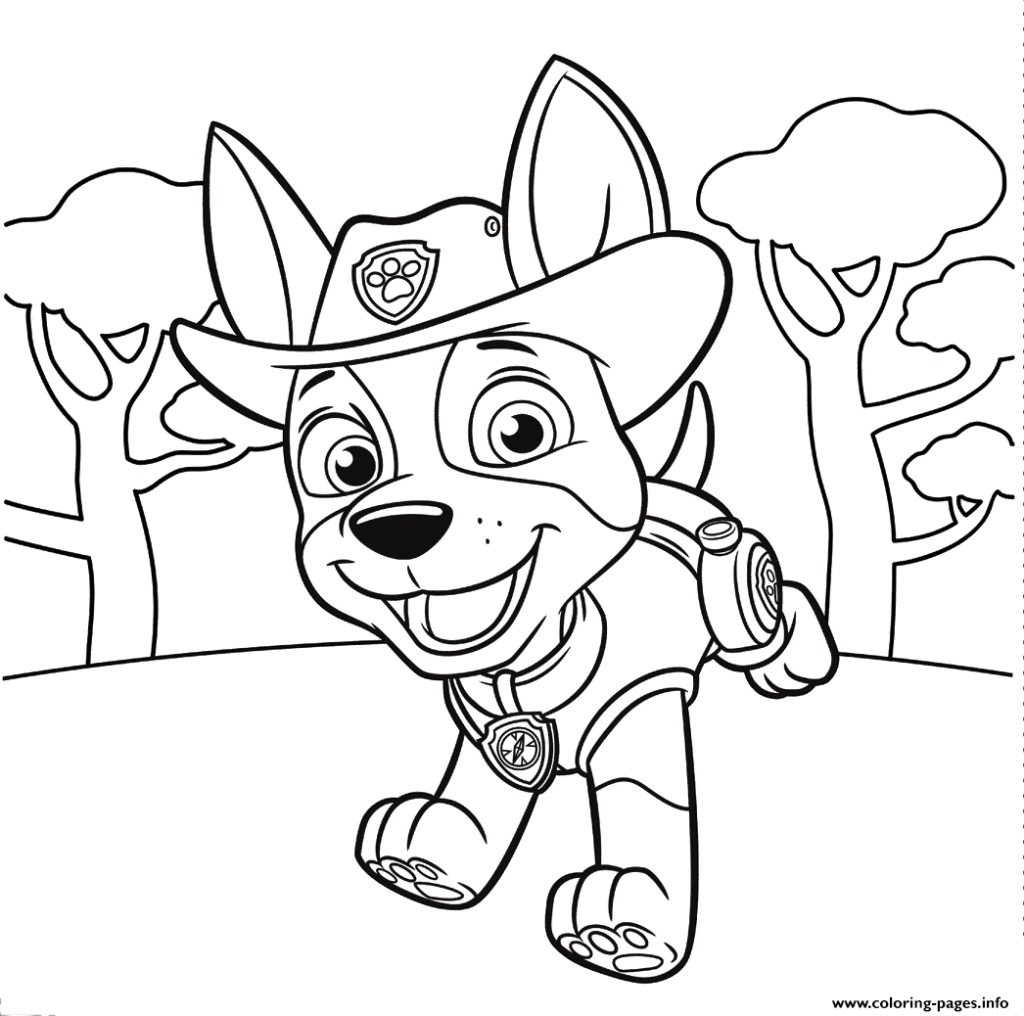 1024x1016 Printable Free Printable Paw Patrol Coloring Pages