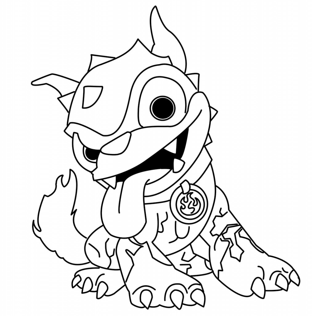 1013x1024 Skylanders Imaginators Coloring Pages Beautiful Skylander Drawing