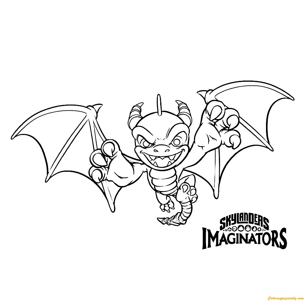 1000x1000 Spyro Coloring Pages Printable