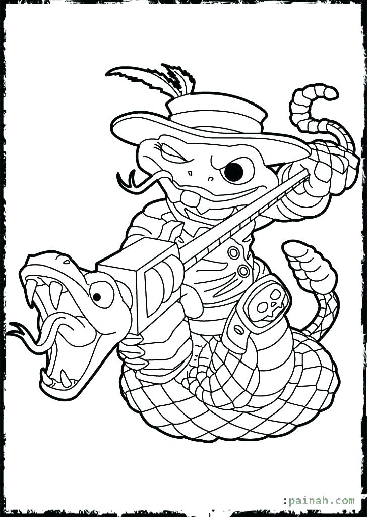 728x1024 Skylanders Coloring Pages
