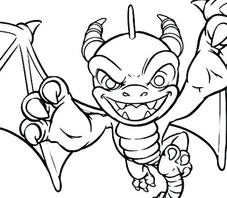 466x407 Awesome Skylander Coloring Page Free Coloring Pages Online