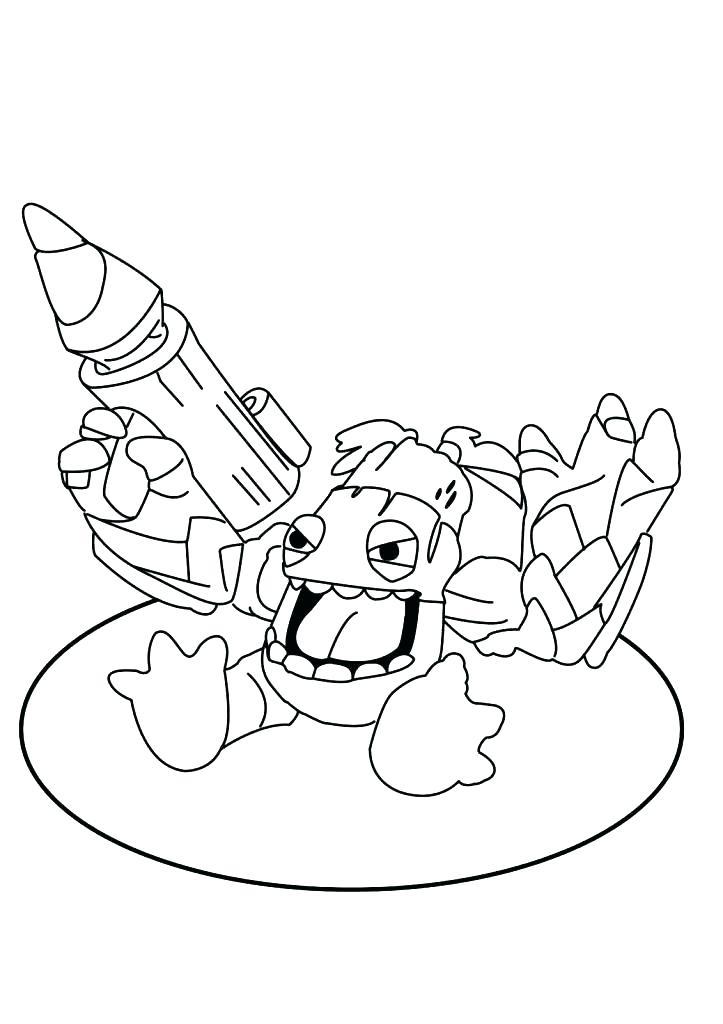 723x1024 Skylander Printable Coloring Pages Trap Team Coloring Pages Stock