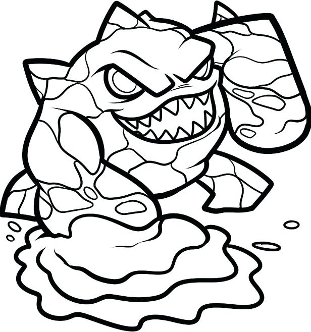 616x658 Printable Skylanders Coloring Pages Trolls Coloring Pages