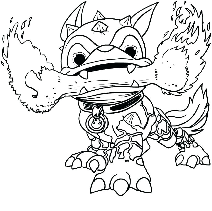 Skylanders Imaginators Coloring Pages Professional 878x871 Skylanders Imaginators Coloring Pages Professional