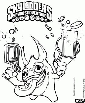 Skylanders Imaginators Coloring Pages