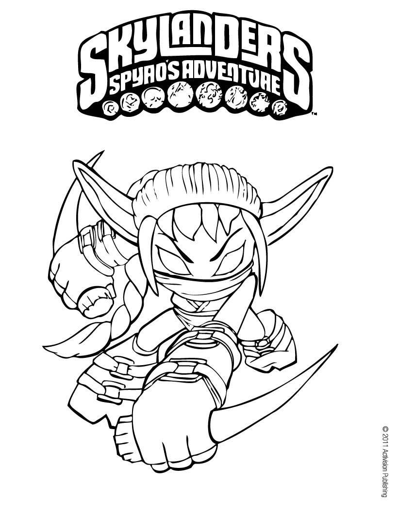 820x1060 Popular Skylanders Imaginators Coloring Pages