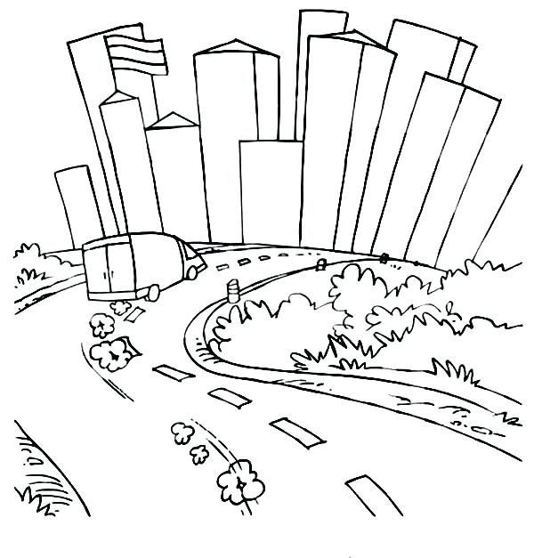 Skyline Coloring Pages at GetColorings.com | Free printable colorings ...