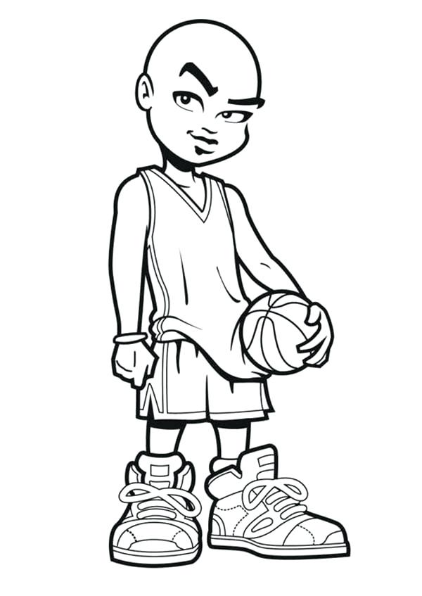 600x847 Coloring Pages Nba Coloring Pages Free Printable Coloring Pages